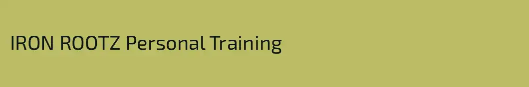IRON ROOTZ Personal Training